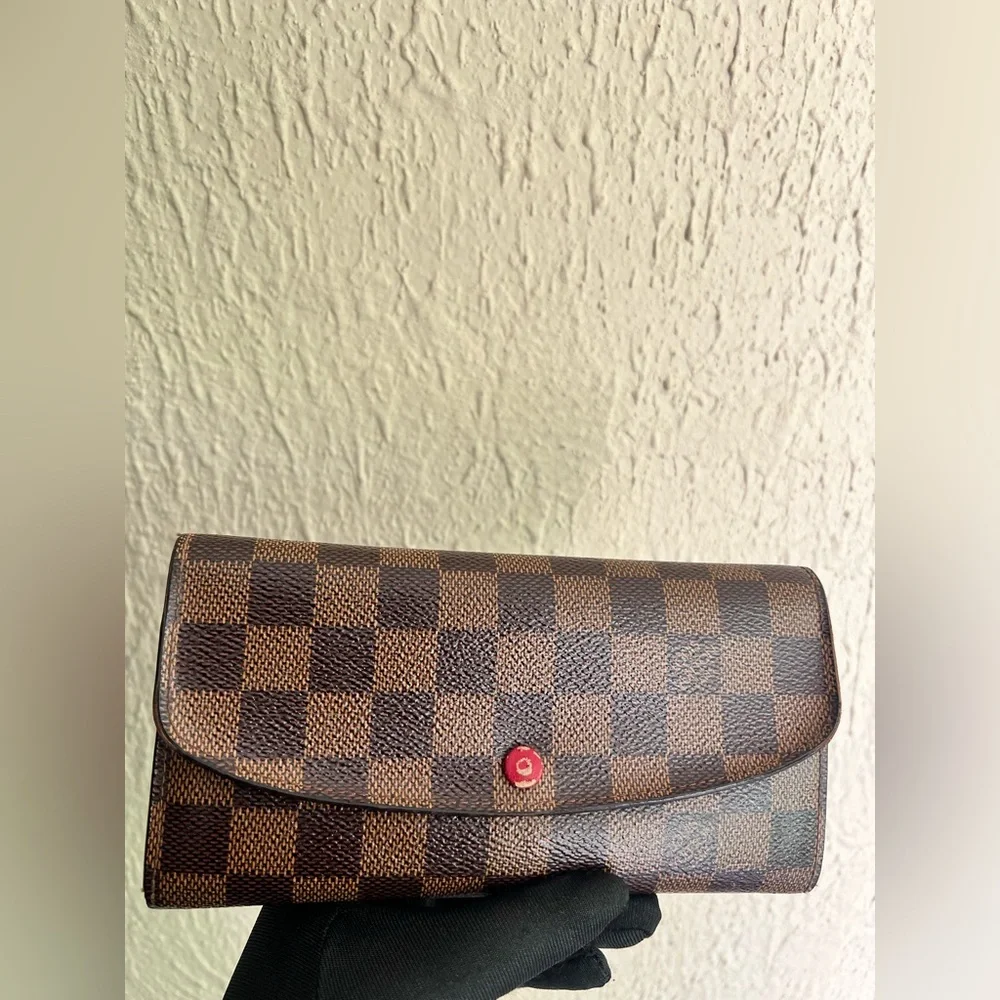 Louis Vuitton Emilie Damier Ebene Wallet